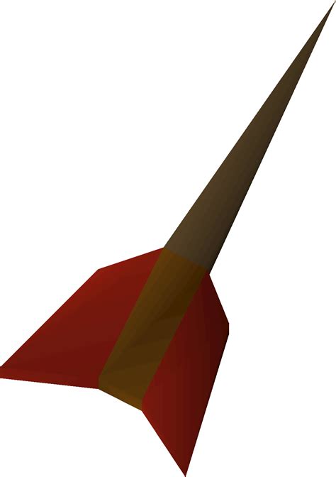 A deadly-looking dart tip made of amethyst - needs feathers for flight. . Osrs dart